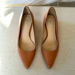 Cole Haan Grand OS Pointed Skimmer Flats - Tan Nude